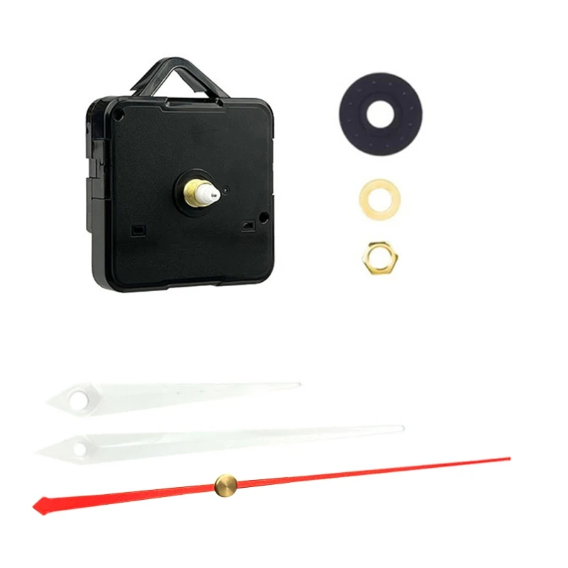 Clock Mechanism Kit Battery Powered Quartz Clock Movement Replacement Long & Short Shaft Wall Clock Mechanism Parts A0KF 3