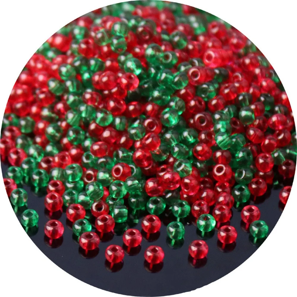 Vibrant Oling Transparent Glass Seed Beads for DIY Jewelry and Accessories