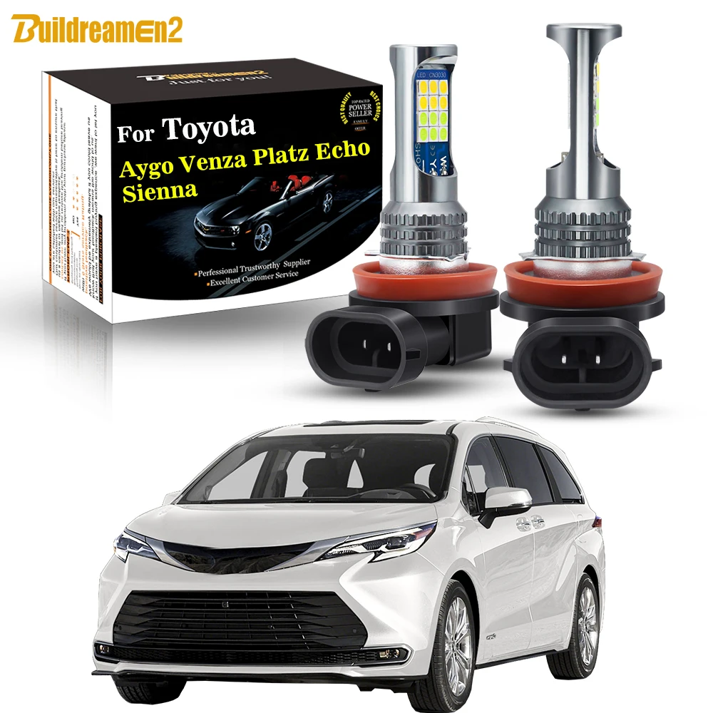 2 X Auto Canbus Anteriore Della Luce Di Nebbia Lampada Nessun Errore Lampadine A Led Di Ricambio Per Toyota 4 Runner 4 Runner Avensis Celica Carina