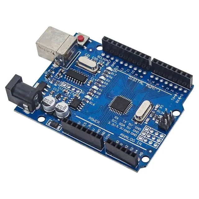 UN0 R3 Board ATmega328P Development Board with Pin Header and Cable Compatible with Arduino IDE Projects 3