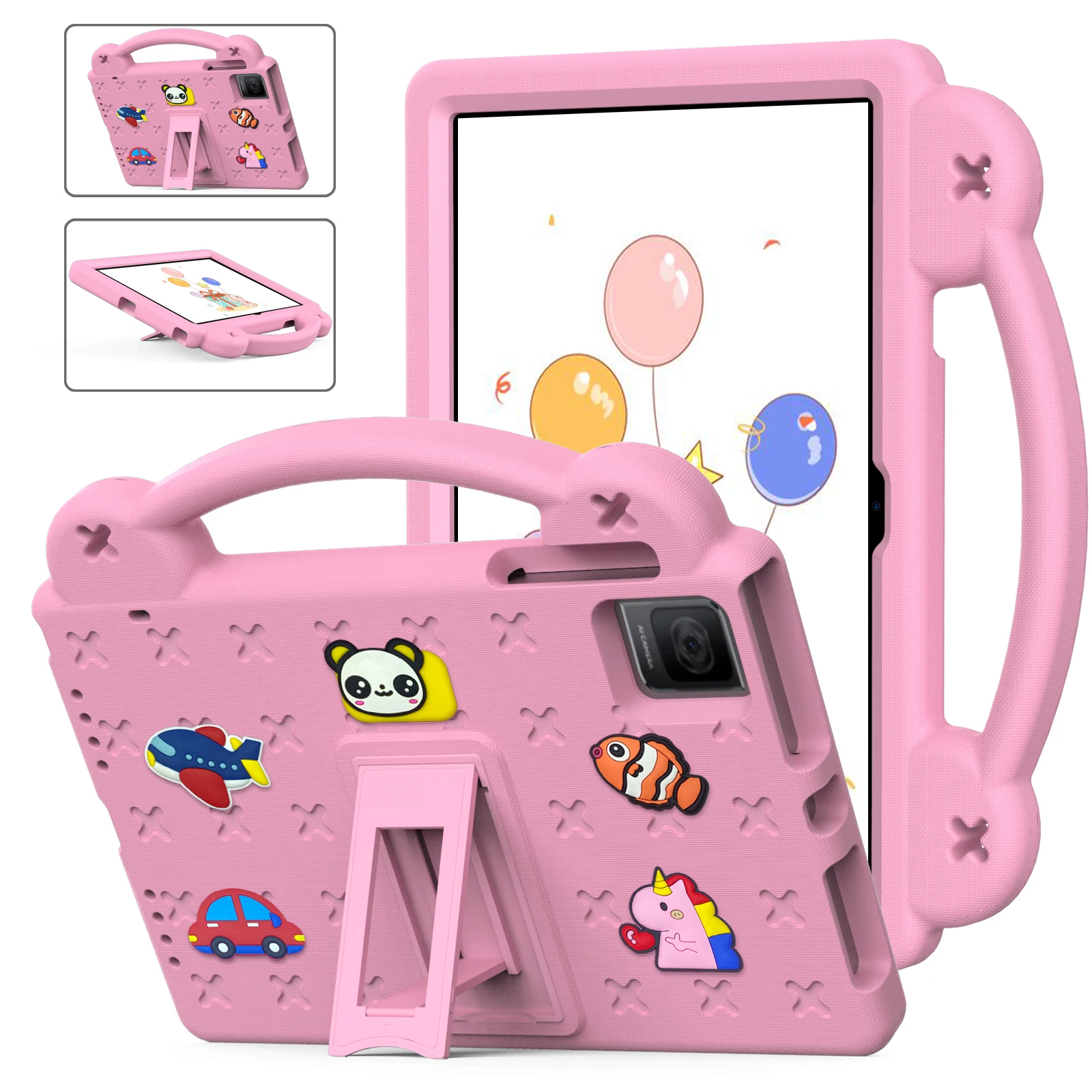 Kids Shockproof Tablet Case with Handle & Stand