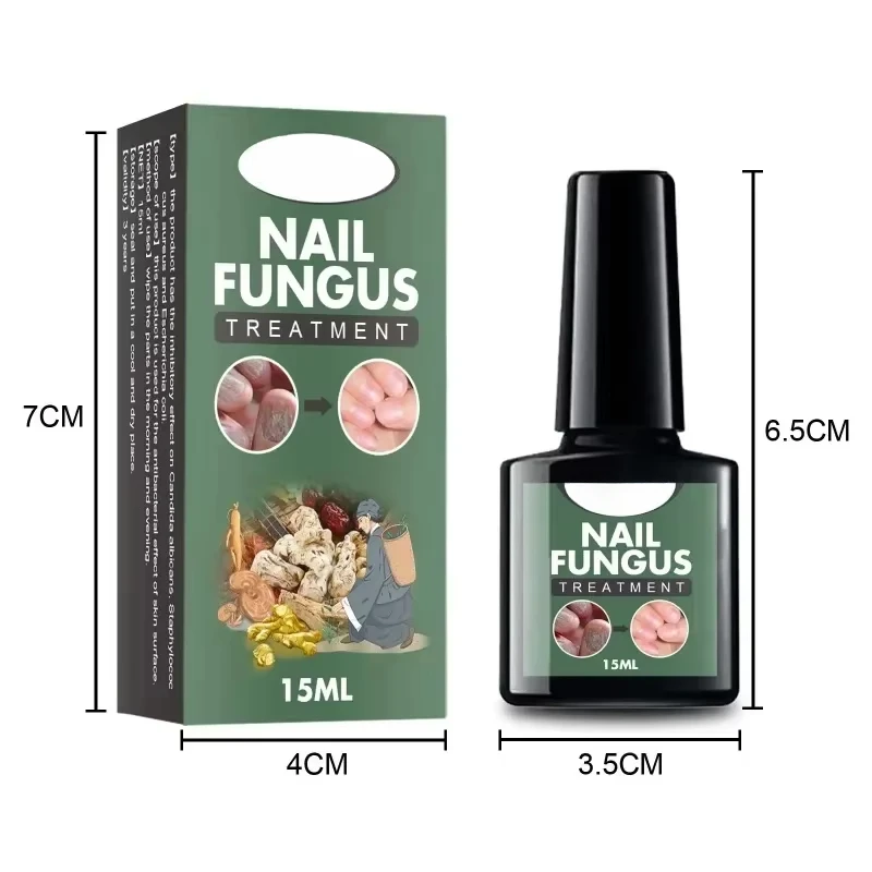 Nail Fungal Treatment Essence Oil Foot Toe Nail Fungus Removal Serum 7 Days Repair Onychomycosi Anti Infection Gel Care Products nail fungus remover