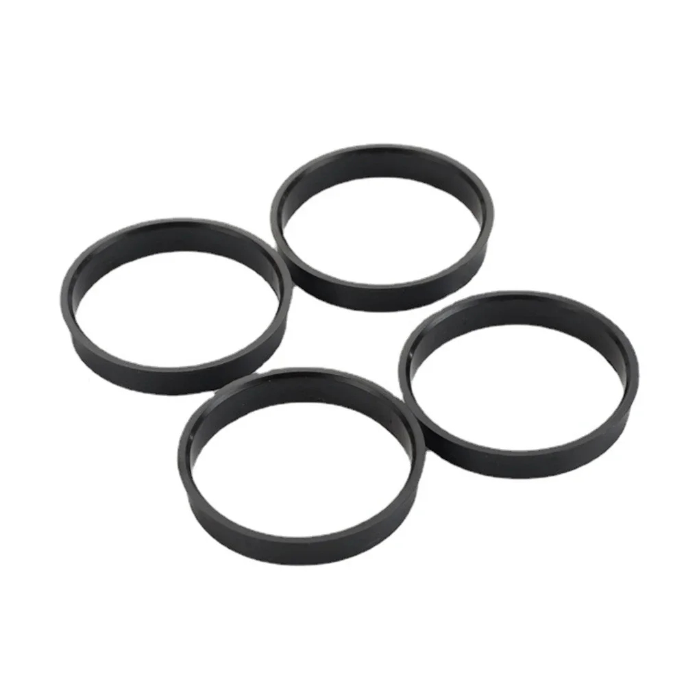 Aluminum Hub Centric Rings 66.6mm to 57.1mm Eliminate Vibrations Enhance Car Appearance Fits Skoda Nissan Pack of 4