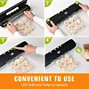 5mm Heating Line Vacuum Sealer Machine for Kitchen Food Storage Dry/Wet/Seal/Vac/External Vac Modes With 15pcs Vacuum Seal Bags 6