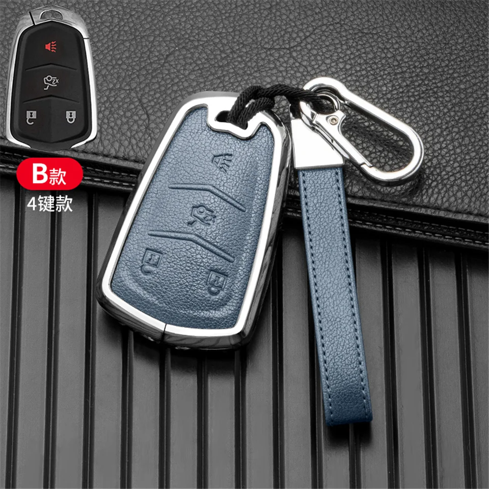 Custodia per chiave auto per Cadillac ESV Escalade CTS XTS SRX ATS 2015 2016 2017 2018 CT5 XT5 XT6 accessori - Sac0b1af6b22d41af8420688777de4ad3S