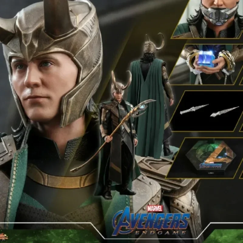 Avengers Hot Toys In Stock 100% Originale Mms579 Loki Laufeyson Endgame 1/6 Movie Character Model Art Collection Toy Gift