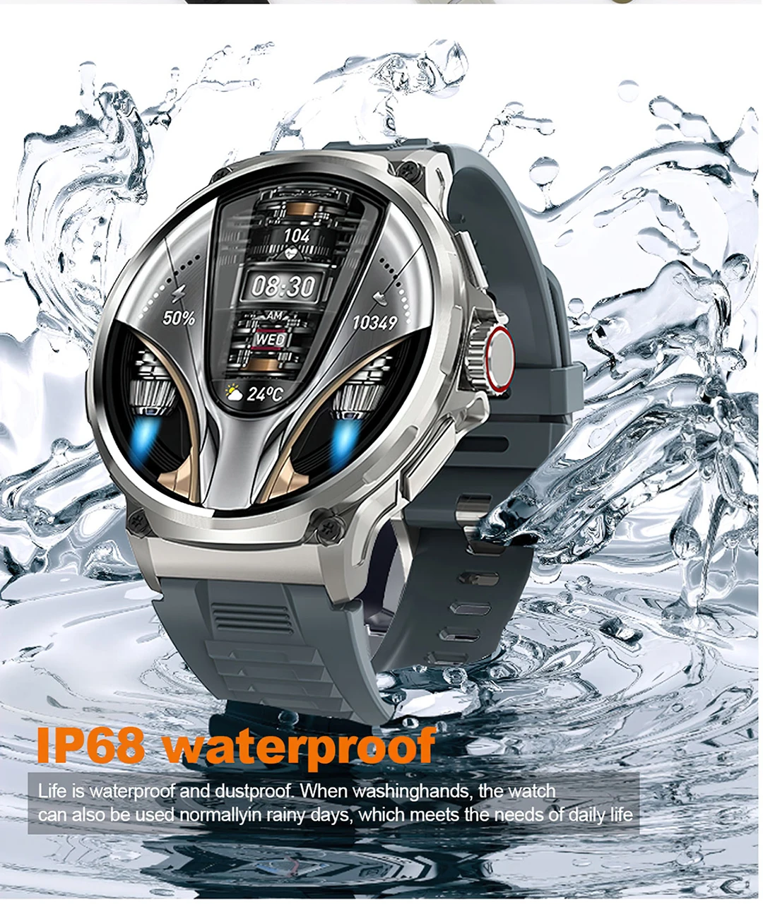 COLMI V69 Smartwatch Bluetooth Calls & Fitness Tracker