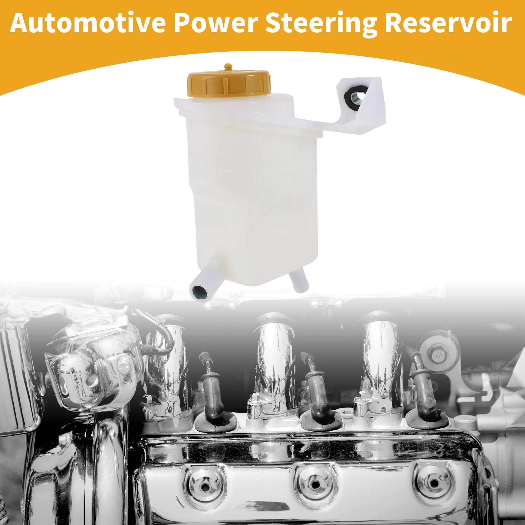 UXCELL Automotive Power Steering Reservoir No.51782740 for Ford Fusion 2004 2005 2006 2007 2008 2009 2010 2011 2012