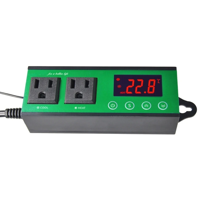 

Thermostat for Breeding Incubation Pet Precise Thermostat -40 to 110℃