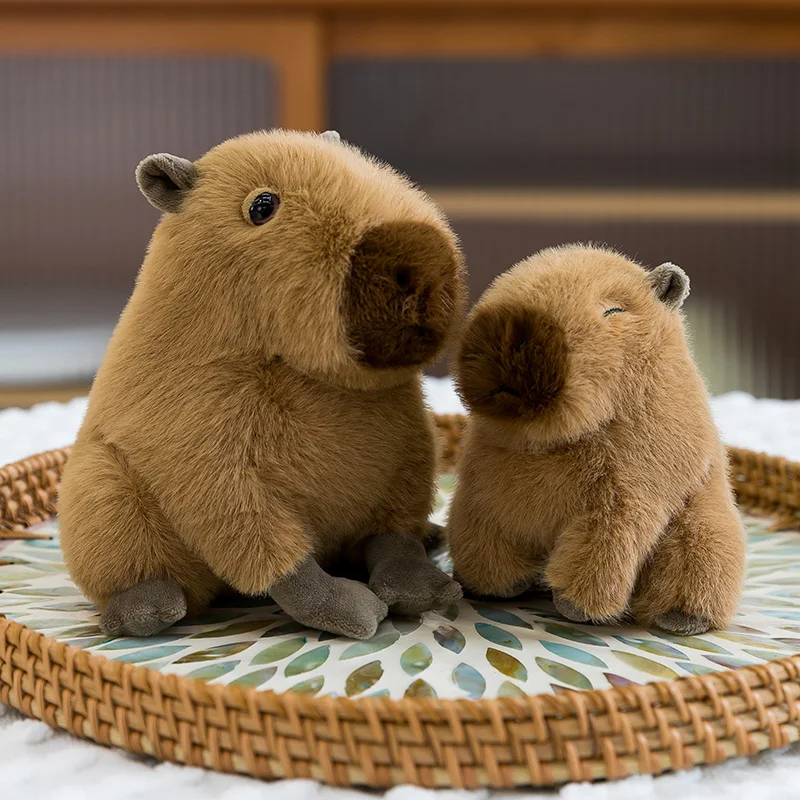 Lovely Capybara Plush Toy - Soft Kawaii Stuffed Animal Doll Pillow Gift