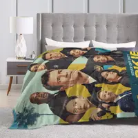 Couverture en flanelle The Rookie Tv Show, literie douce et Durable pour chambre à coucher, Camping, couvre-lit amusant, housse de canapé-lit 3