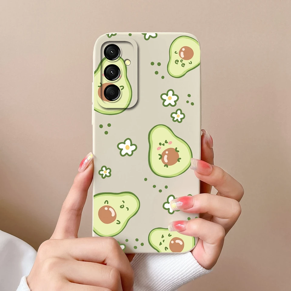 Beautiful Flower Mountain Liquid Shockproof Anti-Fingerprint Silicone Case