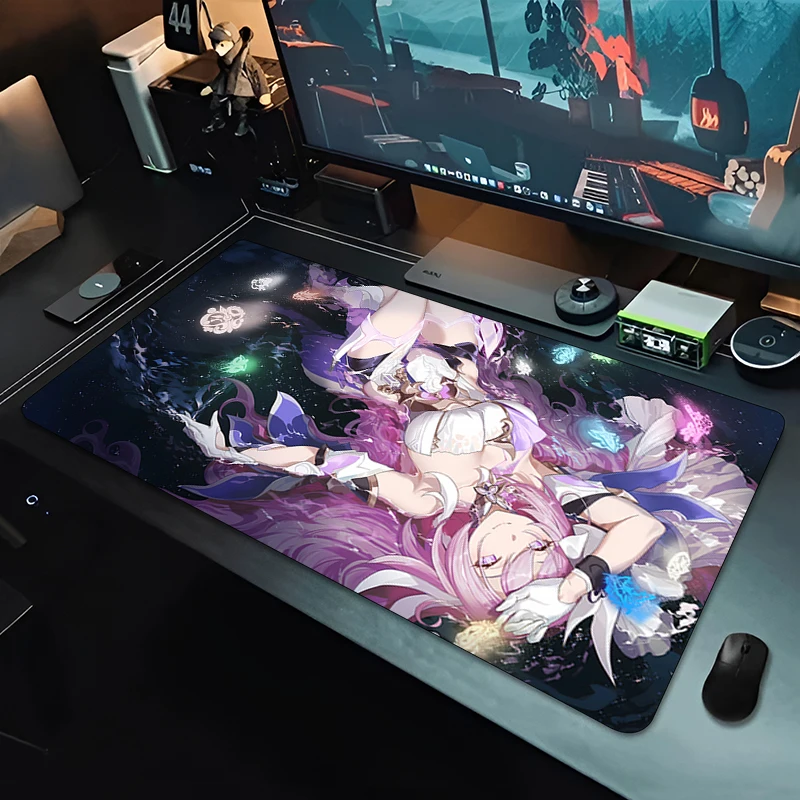 Honkai Impact 3 Elysia Mousepad Large Mouse Mat MousePads Game Office Laptop Carpet Soft Anti-slip Desktop PC carpet Mouse Pad 3