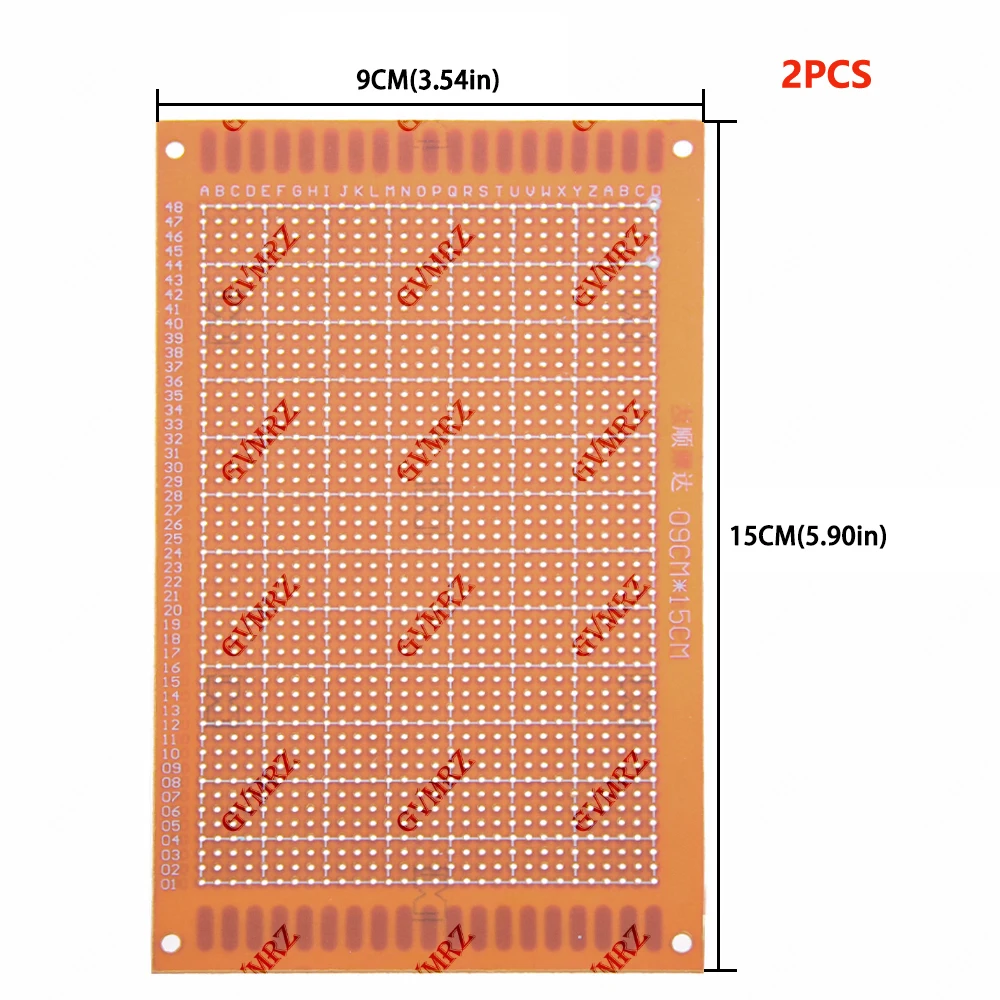 5x7CM/7x9CM/9x15CM 페놀릭 PCB 프로토타입 보드 DIY 전자 프로젝트용 범용 스루홀 퍼프보드
