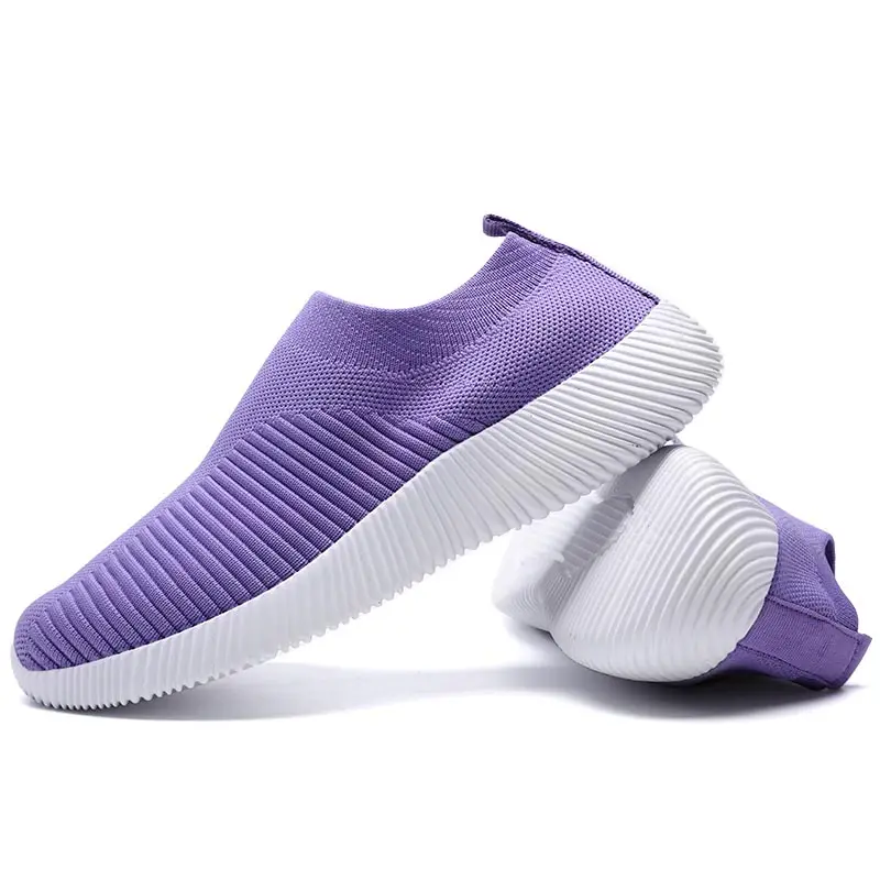 light weight slip on women's sport shoes women's running shoes casual sneakers for women shoes sports joggers tenshi YDX2