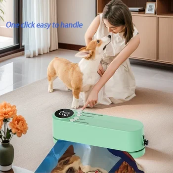 Simple operation Vacuum Sealer Machine Bag Rolls Food Sealer Compact Food Preservation System with Vacuum Bags 1