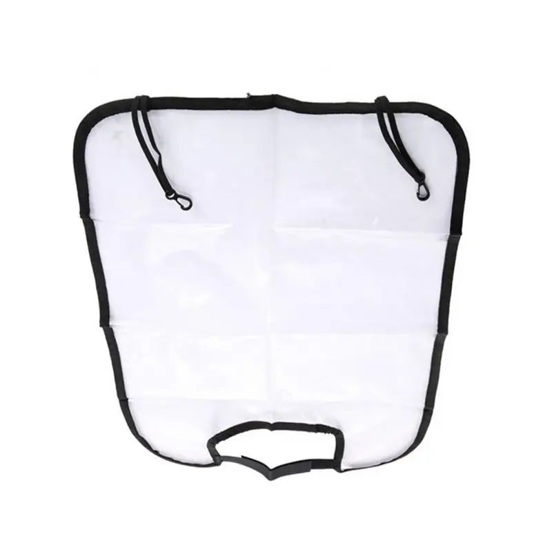 

Transparent Anti-kick Cover Anti-slip Cushion For Car Seats Transparent Waterproof Protector PVC Backrest Protection Cushion For