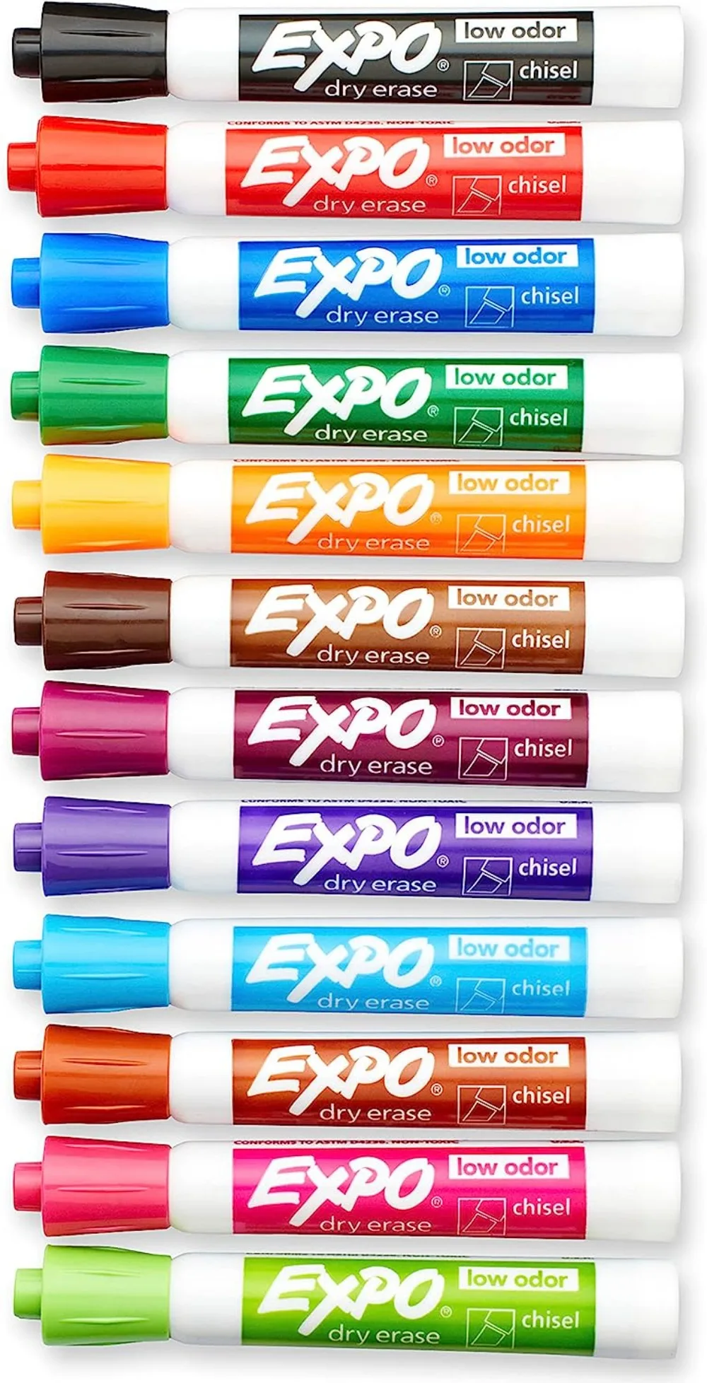 Expo Low Odor Dry Erase Marker Kit