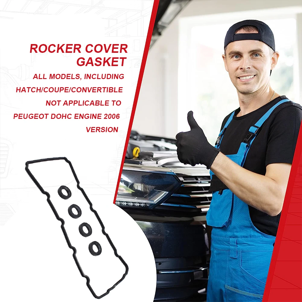 Engine Rocker Arm Cover Rubber Rocker Cover Gasket Supercharge Engine Valve Gasket FOR MINI ONE COOPER JCW S R50 R52 R53