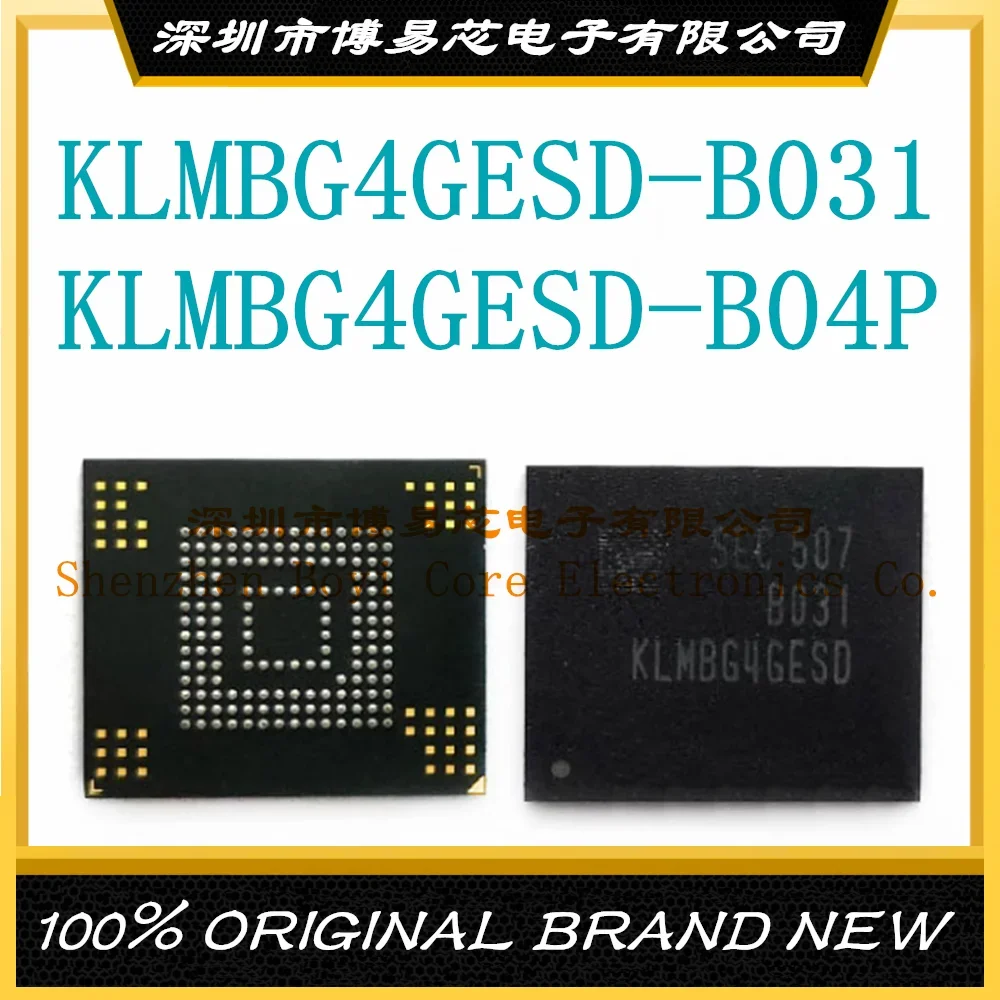 KLMBG4GESD-B031 KLMBG4GESD-B04P emmc32G Original genuine memory IC chip new imported original klm8g1geac b031 emmc 8gb bga153 memory ic