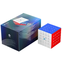 [Picube] GAN562M 5x5x5 Speed Magic Cube Core Magnetic Stickerless Cube UV Coated Puzzle Frosted Cubo Gifts for Speedcuber 1
