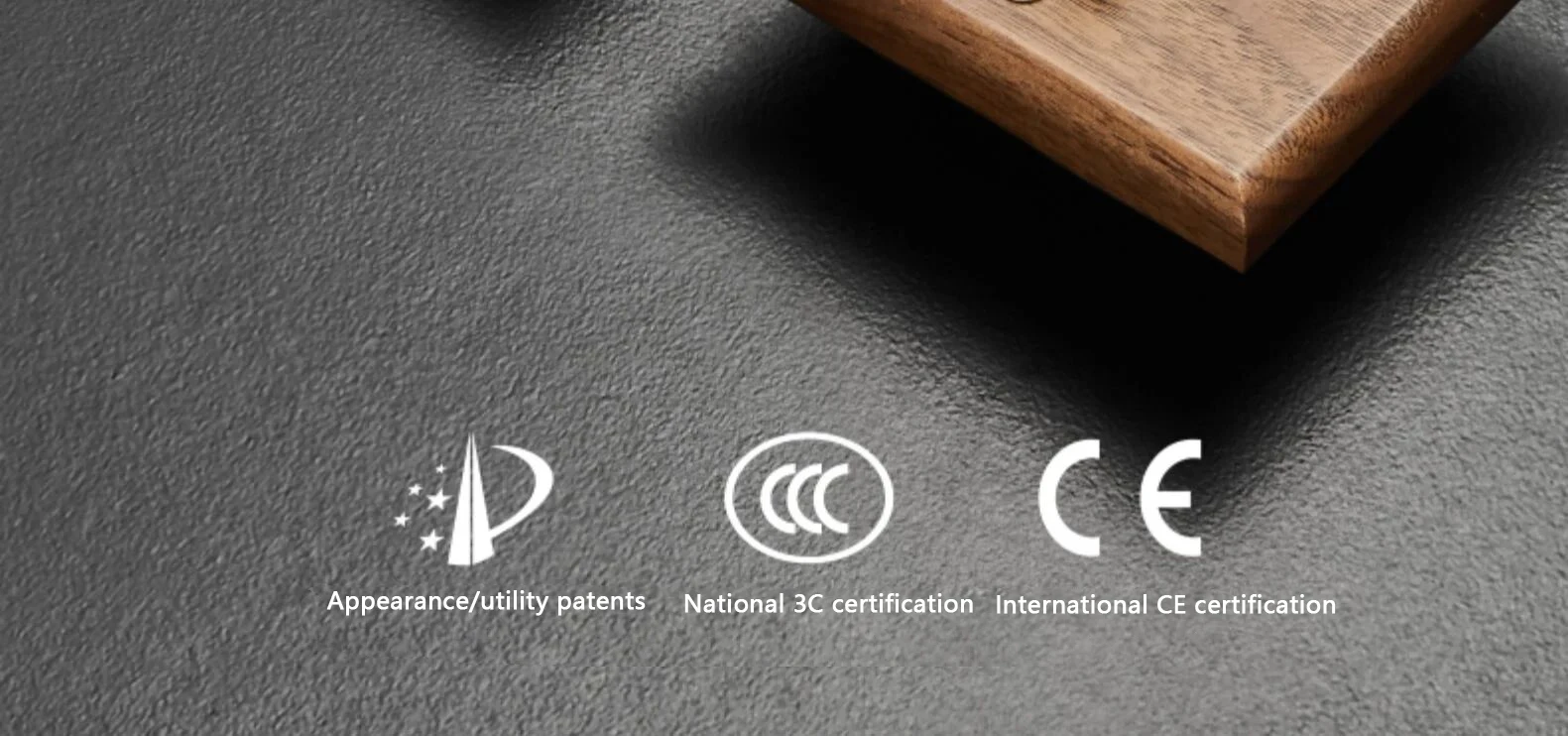 selection of black walnut retro switches