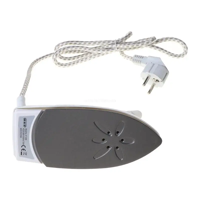 Mini Portable Foldable Electric Steam Iron for Clothes with 3 Gears Baseplate Handheld Flatiron Home Travelling Use 3