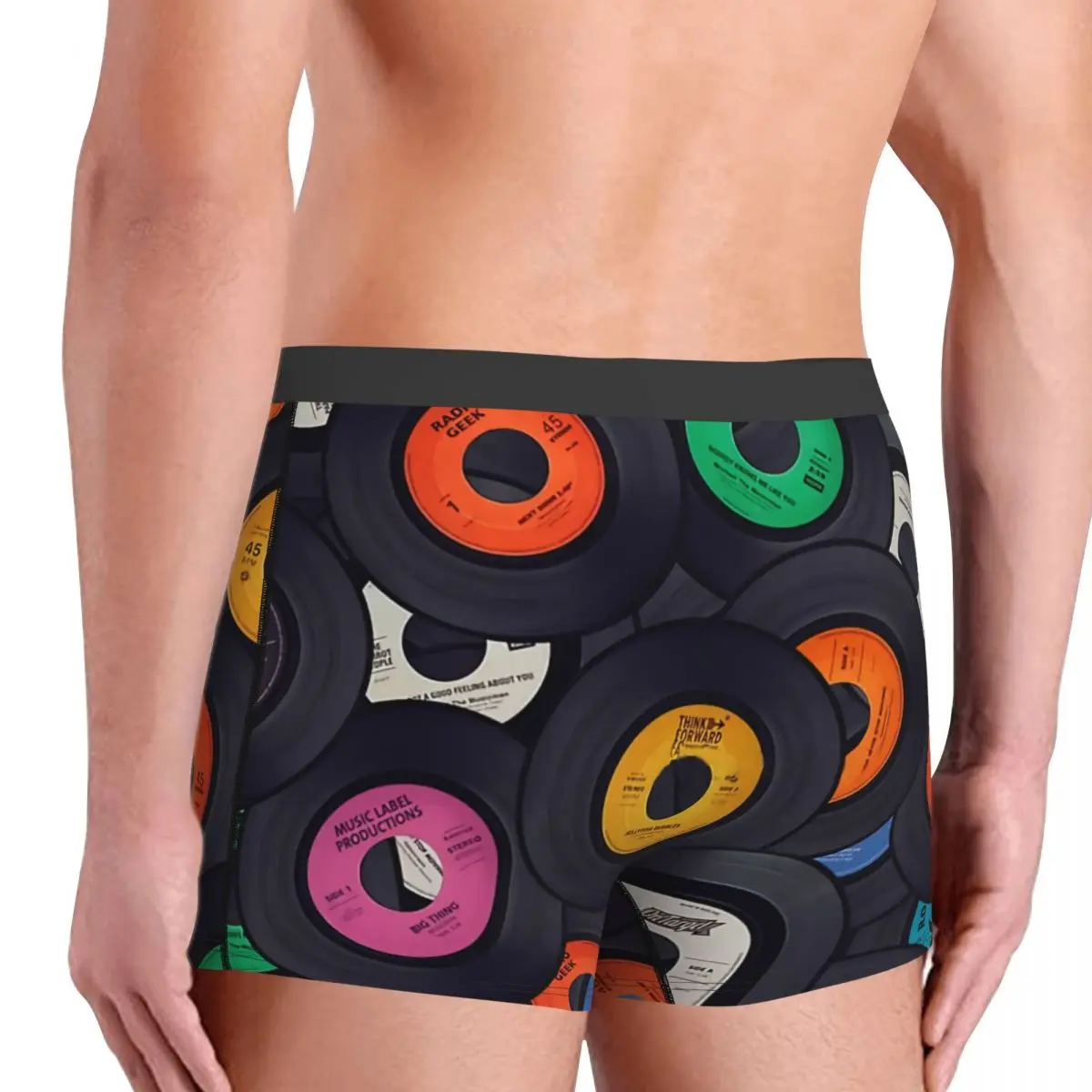 PSD Ny Roses Heren Boxershorts - Meerkleurige Rozen Print Comfortabel