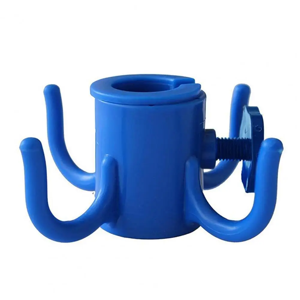 Portable Widely Compatible Space-saving Four Feet Umbrella Hook Accessory Umbrella Hanging Hook Outdoor Supply