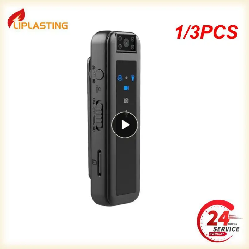 1/3Pcs Mini Pocket Camera 1080P Fhd Sports Action Camera Portatile Small Body Camera Rotante Registratore Esterno