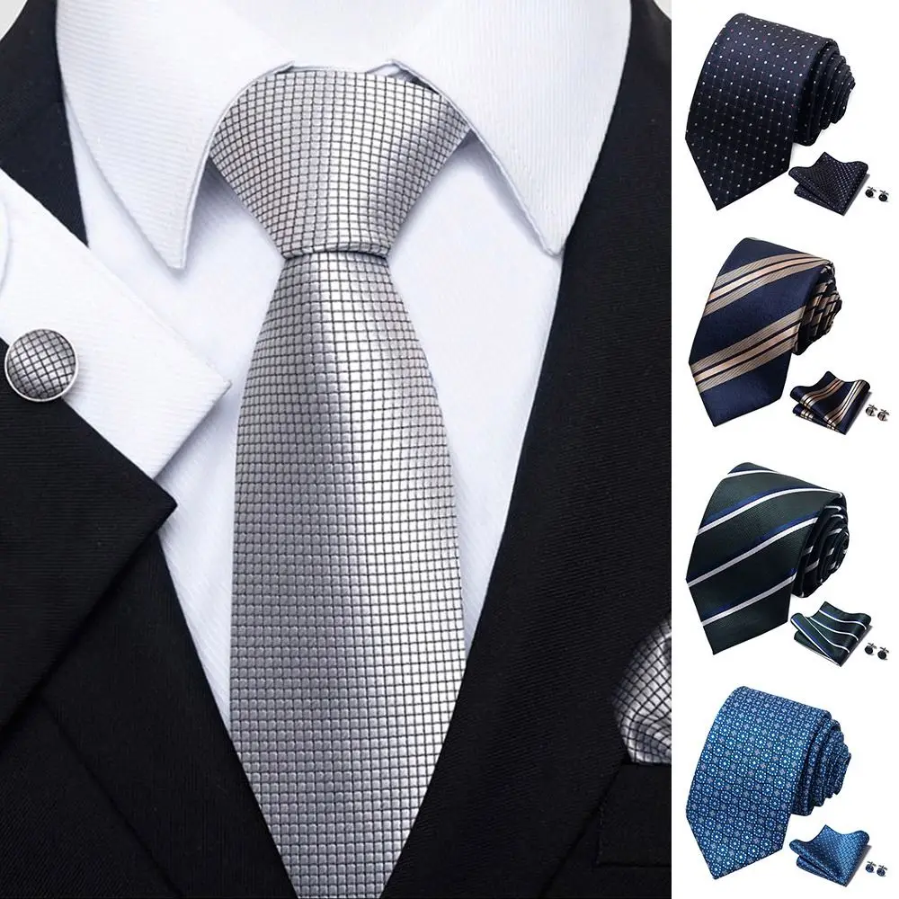 

Newest Design Cravat Shirt Accessories Classic Polyester Silk Necktie Business Men Tie Men