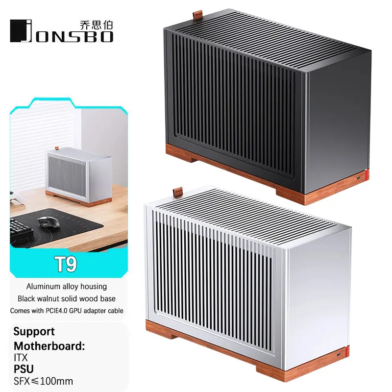 Jonsbo T9 mini itx PCケース Amazon.com: JONSBO T9 Mini ITX PC Case,SFF Tool-Free Mesh Desktop
