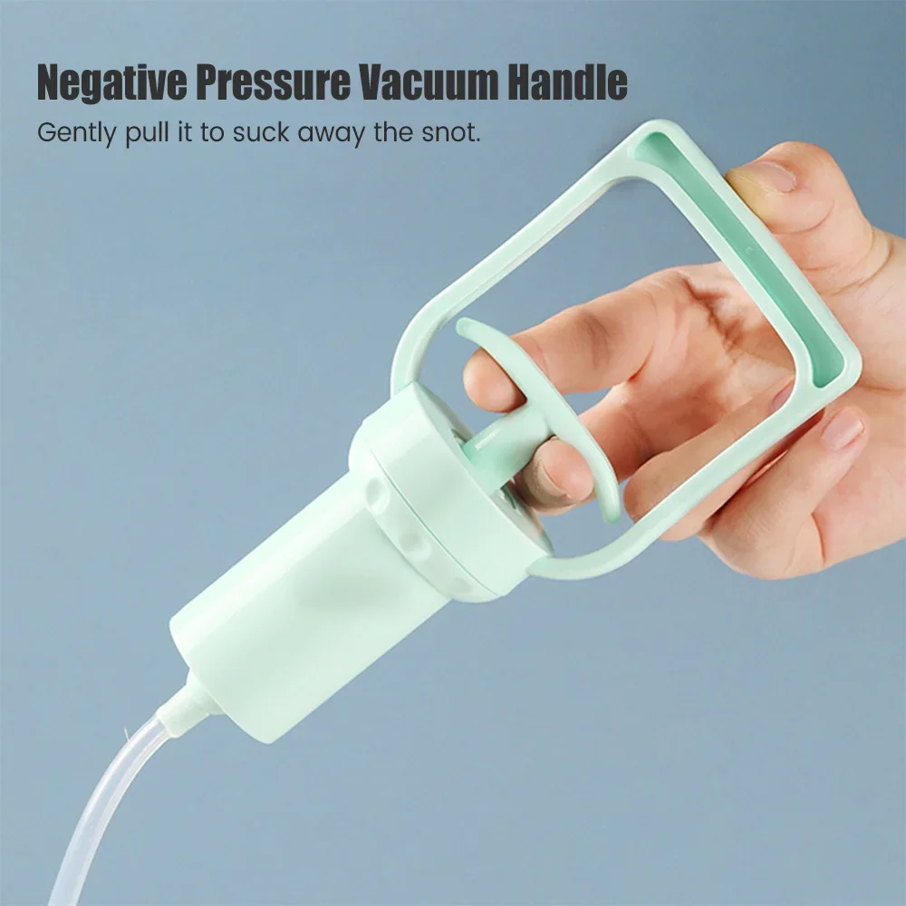Toddlers Nasal Aspirator Hand Pulled Baby Nose Mucus Cleaner for Newborns Nasal Feces & Congestion Prevention