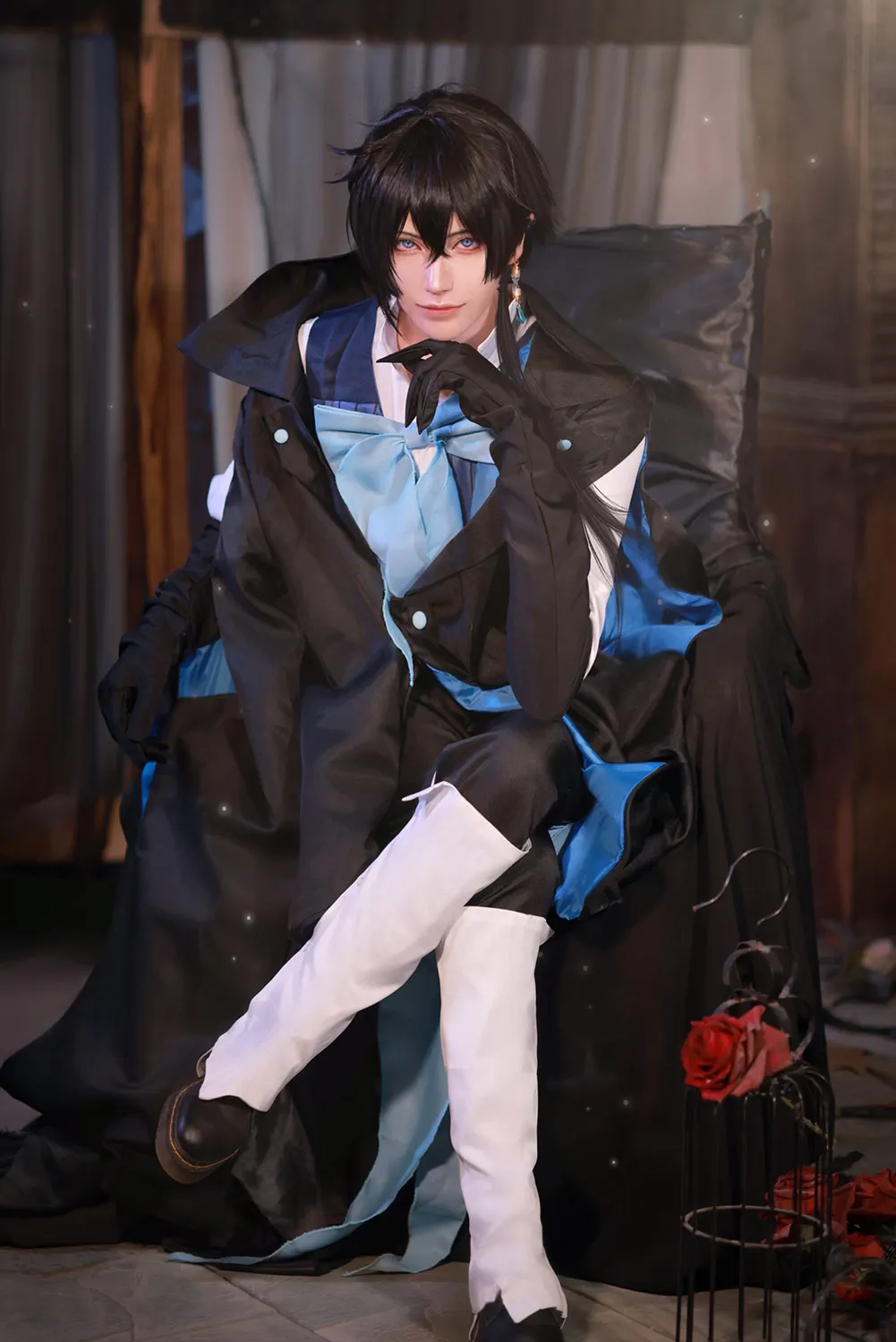 Anime The Case Study of Vanitas Plush Doll Cos Dress Up Stuffed Toy with  Clothes