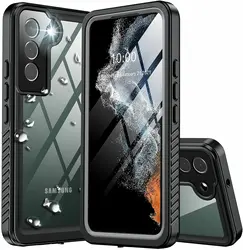 Enhanced Waterproof Full Body Shockproof Case - Galaxy S23 Ultra (Black)