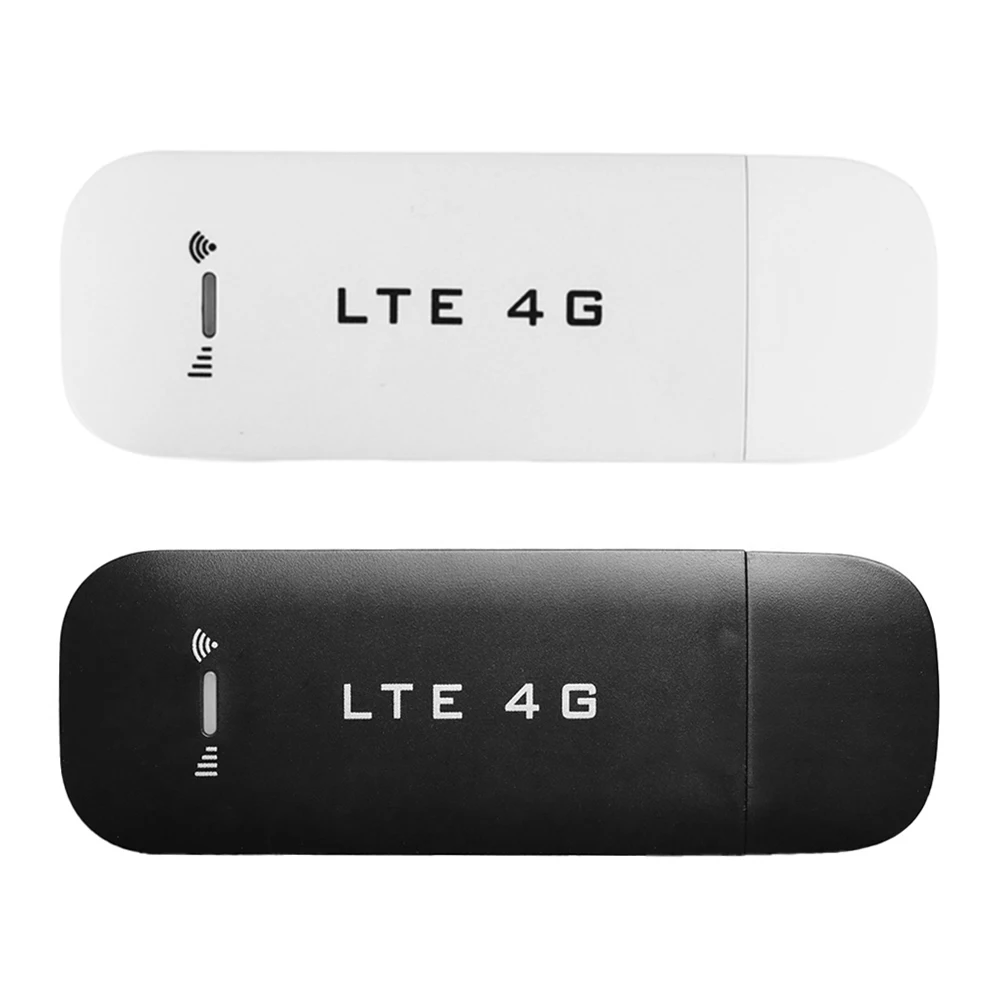 4G 무선 라우터 휴대용 4G LTE USB 동글 150Mbps 고속 모뎀 스틱(노트북용 SIM 카드 슬롯 포함)