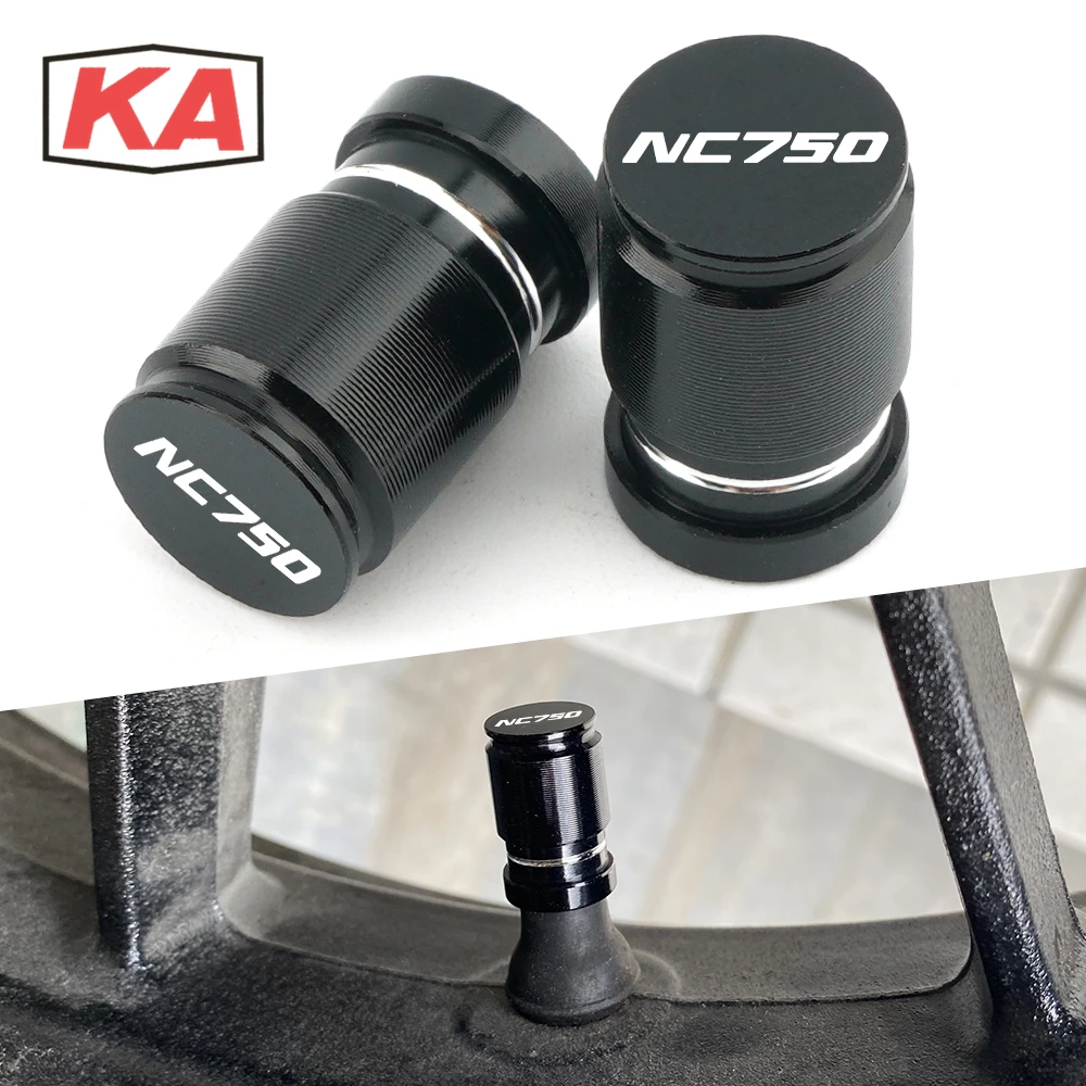 For Honda Nc750 Nc700 Nc 750 700 All Years Moto Bike Wheel Tire Valve Caps Tyre Airtight Stem Cover Motorcycle Accessories