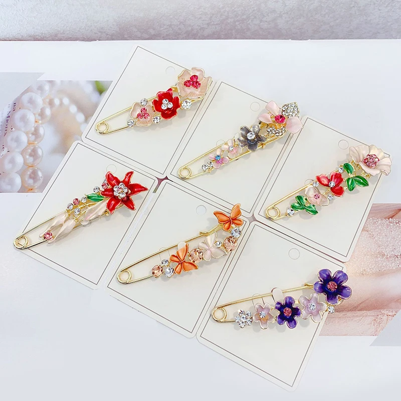 Safety Pin Brooch Clothes Brooches Pins Dresses Large Brooches