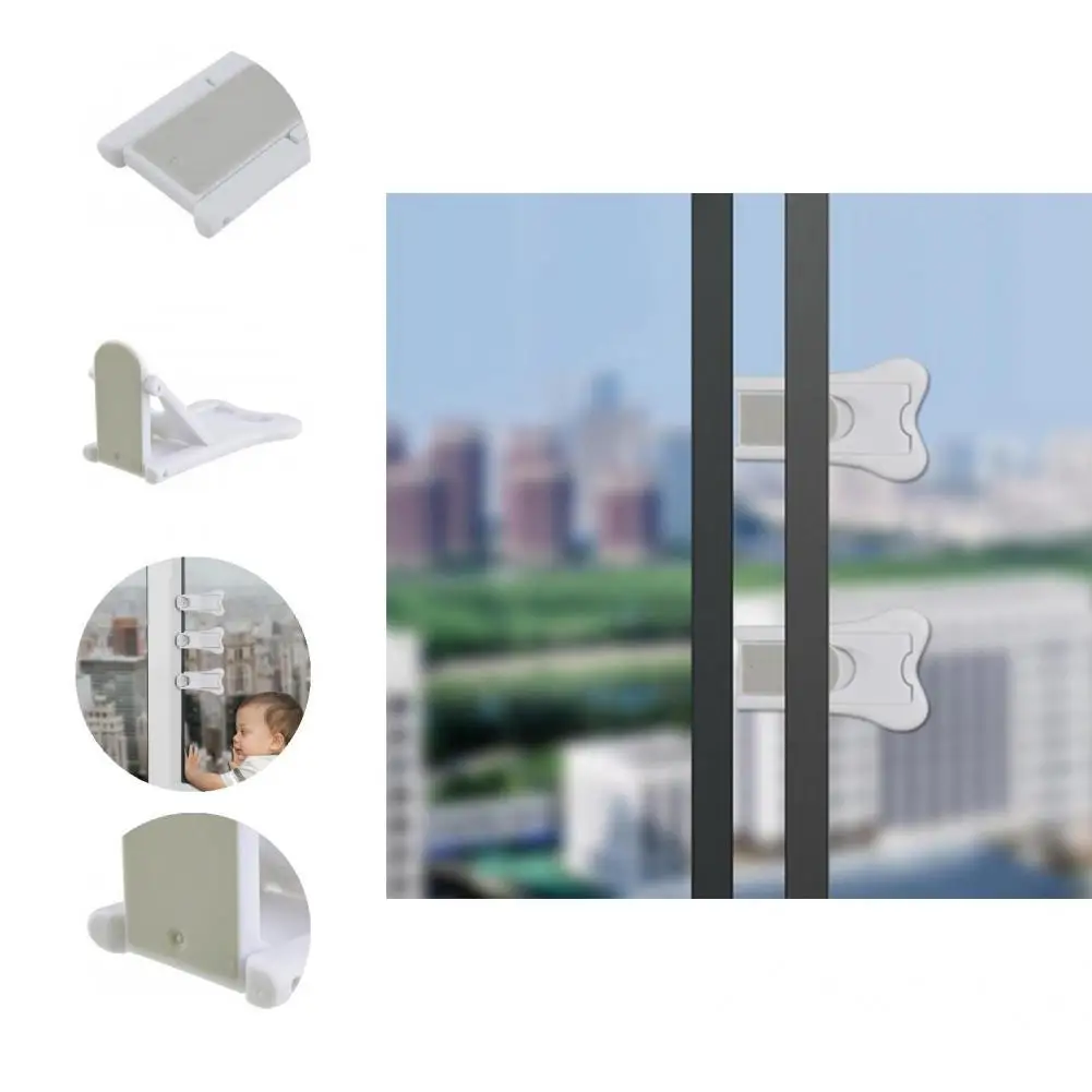 

ABS Popular Sturdy Mini Proof Door Wing Lightweight Proof Door Wing No Drilling Household Supplies