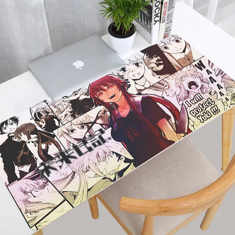 Yuno Gasai ִϸ̼ ҳ Ŀ 콺 е, Ʈ  ׼, Ű 콺 е, PC ī  ĳ ̺ Ʈ, XXL ī