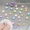 50PCS Super Sparkle Colorful Five-Pointed Stars Flatback Diamonds Nail Art Rhinestones Gem Manicure Flatback Charms Accessories 1