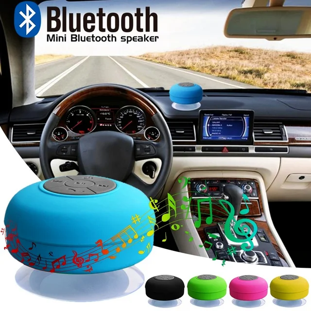 Bluetooth Speaker Portable Waterproof Wireless Handsfree Speakers, for Showers, Bathroom, Pool, Car, Beach & Outdoor BTS-06 4