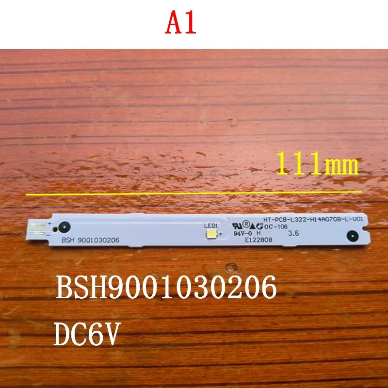 BSH9001030205/BSH 9001019565/8001074449/BSH9001030206 For Siemens Bosch Refrigerator LED LAMP Light Strip