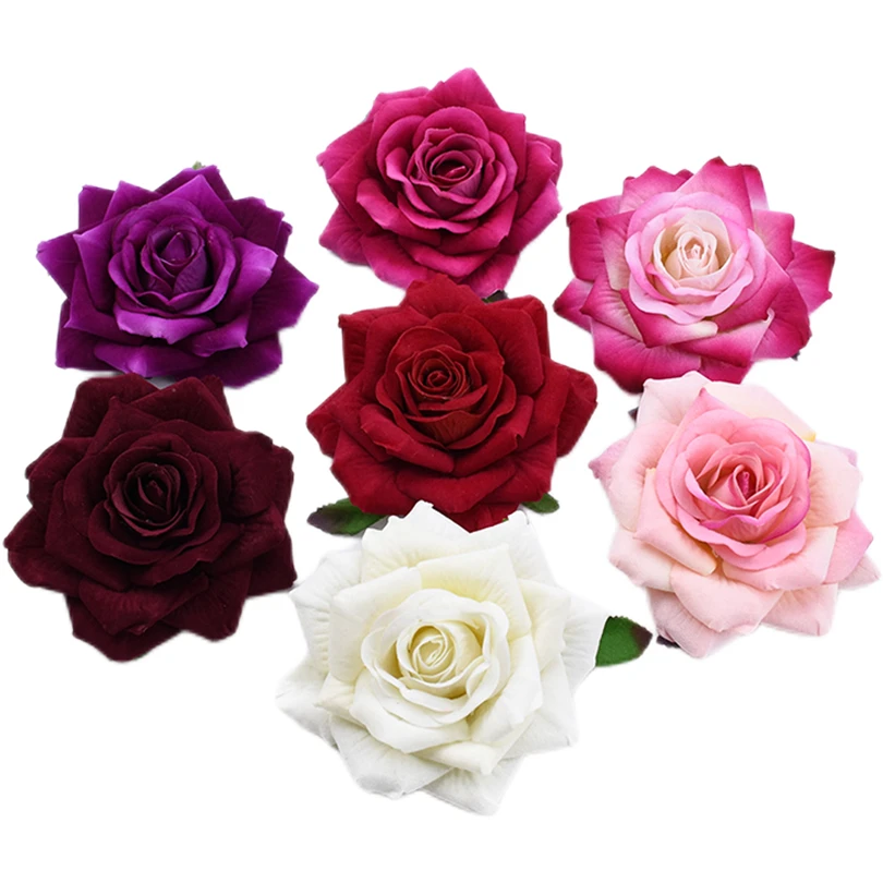 Silk Rose Artificial Flowers Set 2