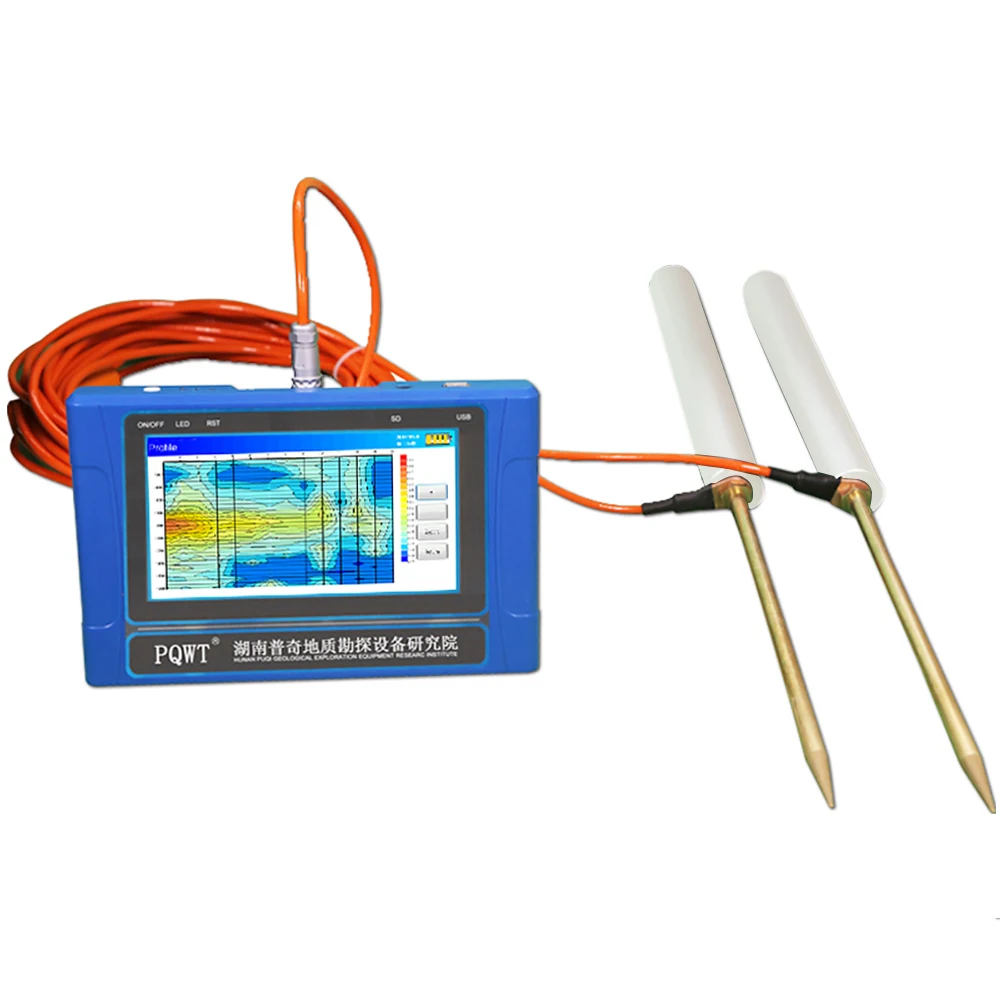

PQWT TC500 буровая точка для бурения скважин, устройство для обнаружения Подземной Воды, 500 м детектор воды