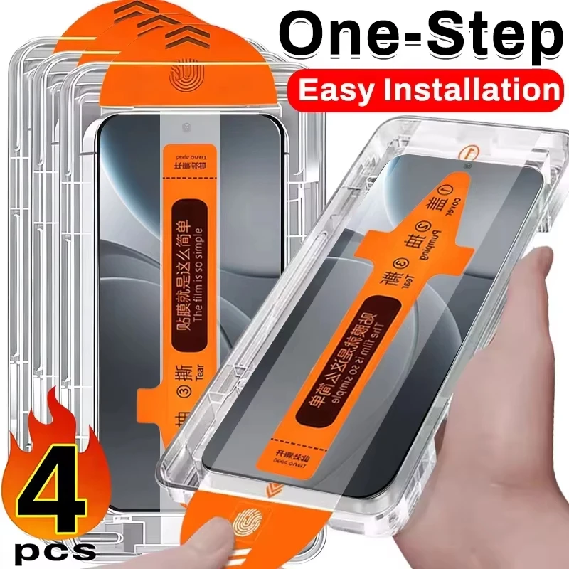 Dust-Free Easy Installation Tempered Glass Screen Protector