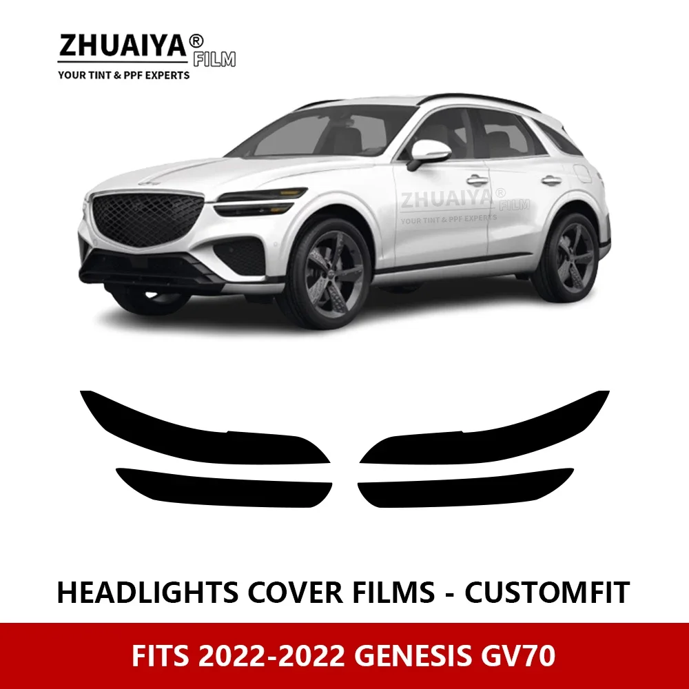 

For CHRYSLER 300 2015-2022 Car Exterior Headlight Anti-scratch PPF precut Protective film Repair film car stickers Accessories