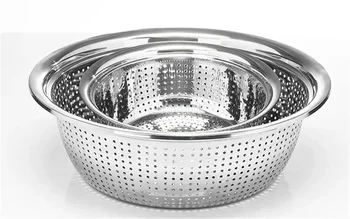 Stainless Steel Basin Colander 1