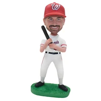 Baseball Personalized Bobblehead,Photo-Based Custom Bobblehead Dolls,Handmade Custom Gifts for Friends Family 1