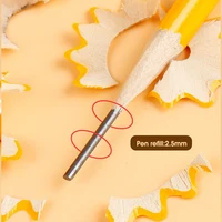 12pcs/Box HB 2B Log Pencil,Thickened Triangle,With Pencil Sharpener,Student Supplies Stationery 6700 2